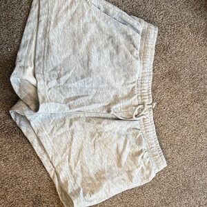 Weekday Light Gray Athletic Shorts